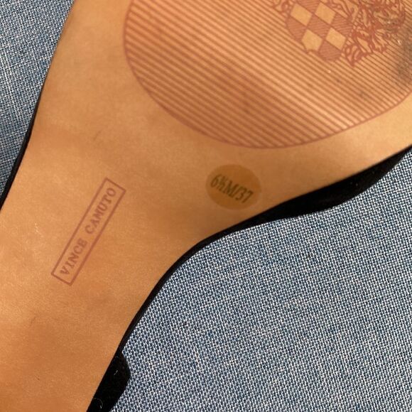 Vince Camuto Cheetah Print High Heel Sandals Size 6.5 - Picture 8 of 9